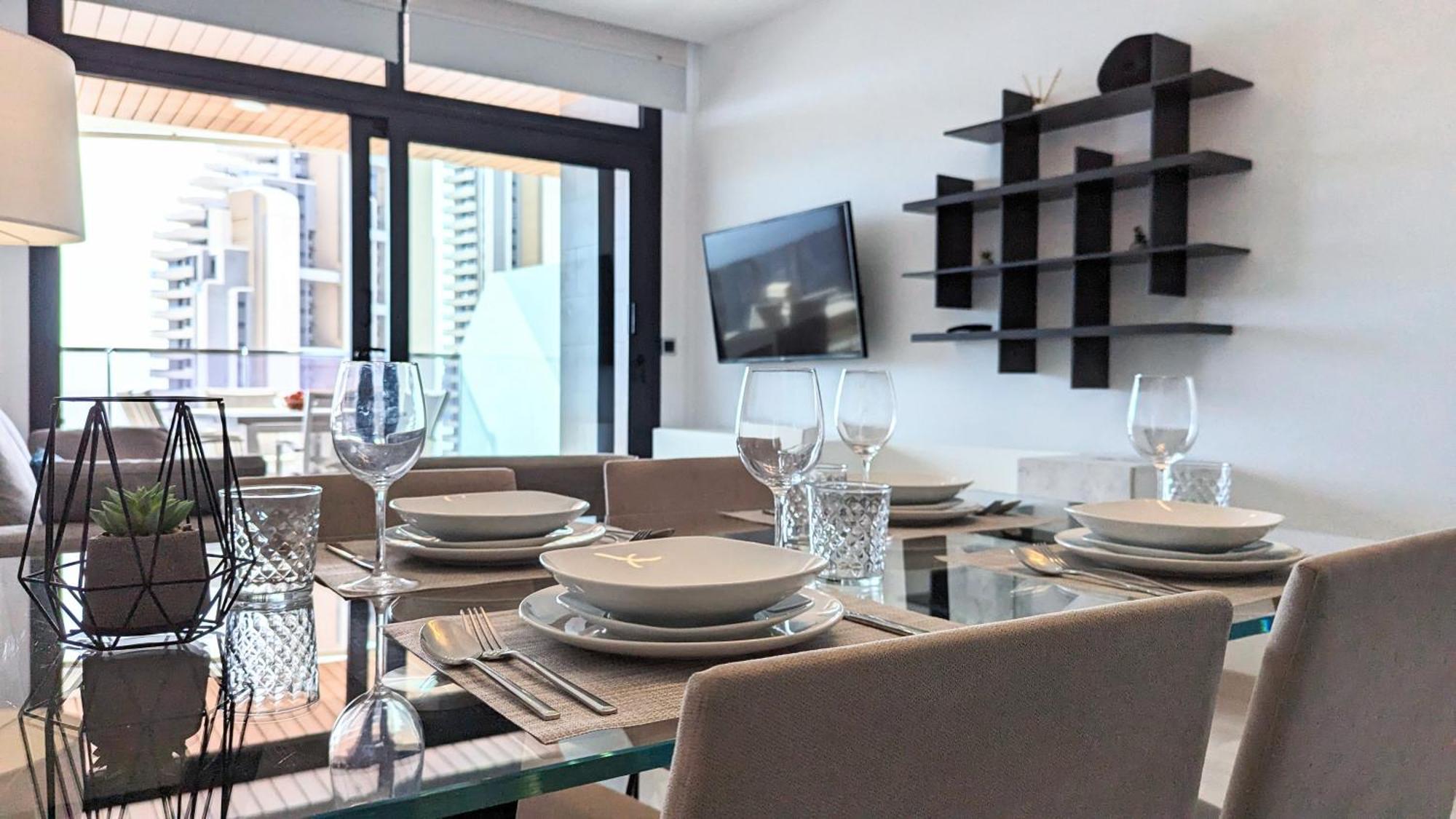 Sunset Waves Luxury Apartment Бенидорм Екстериор снимка